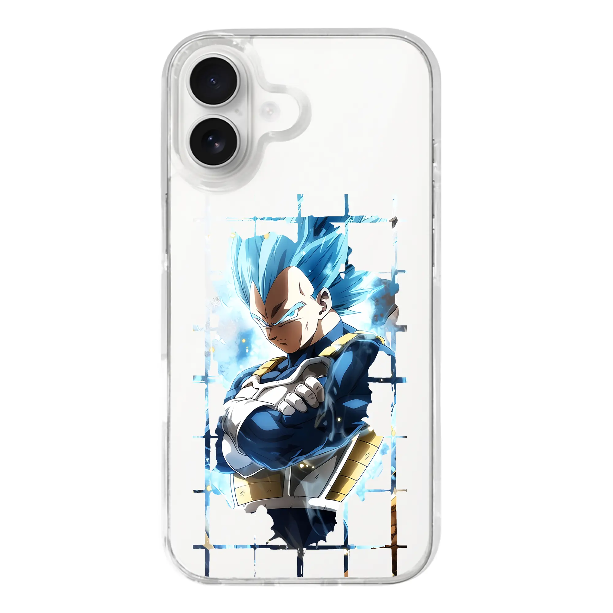 ドラゴンボール グッズ ベジータ - iPhone 17シリーズ 透明スマホケース – 薄型・耐衝撃・精密フィット保護カバー